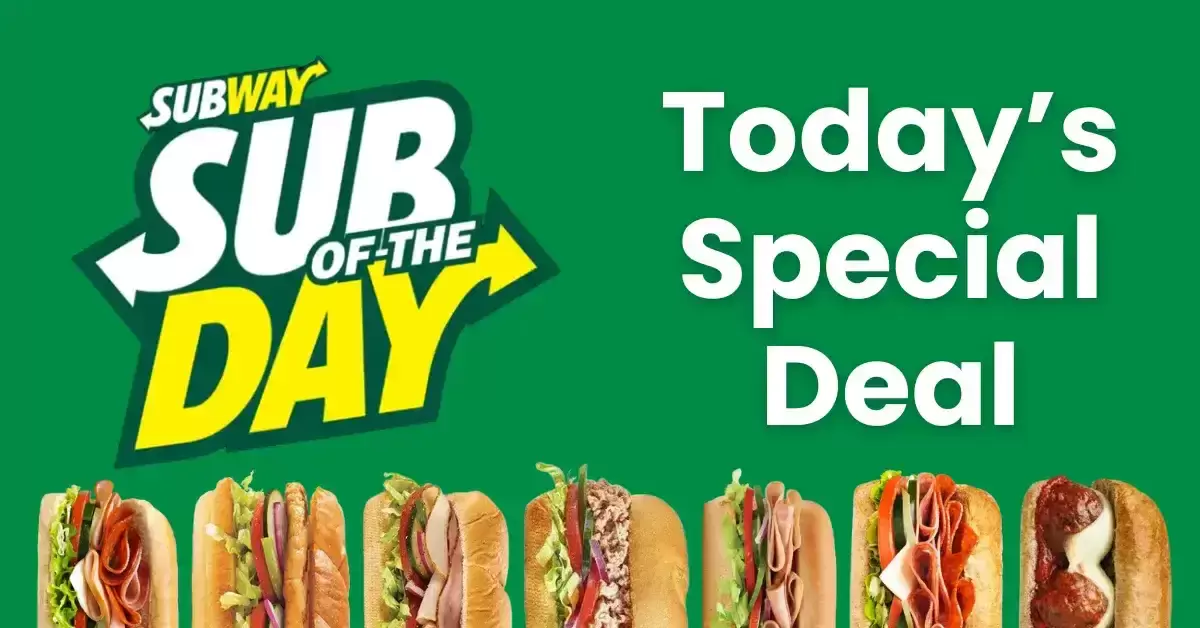Sub of the Day Deal for $8.99