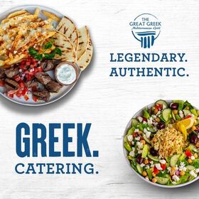 Need catering to feed a crowd? Go bold, go better, go Greek, and liven up your next office party with mouthwatering Greek cuisine from The Great Greek Mediterranean Grill